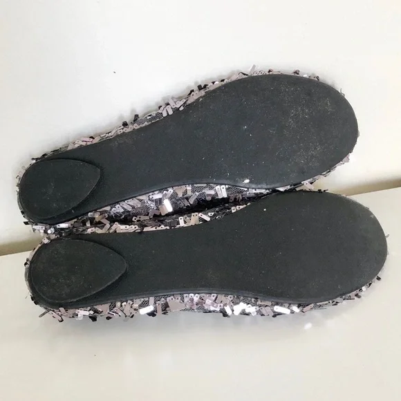 Wanted Confetti Style Shimmering Flats - Picture 6 of 10
